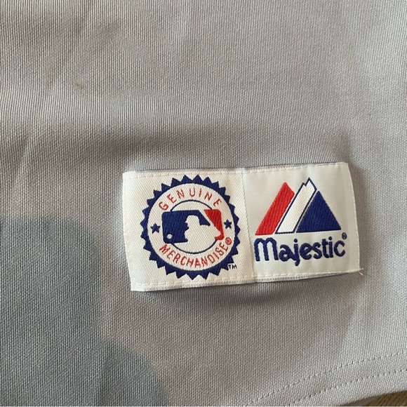 Vintage MLB Majestic Anaheim Angels Split Baseball Jersey Size Large - Picture 2 of 12